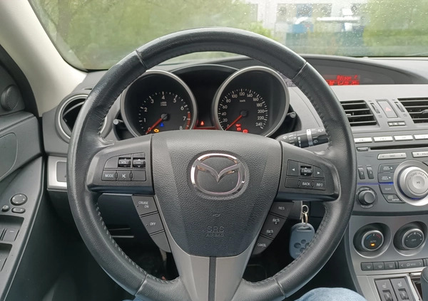 Mazda 3 cena 18500 przebieg: 154000, rok produkcji 2009 z Kraków małe 191